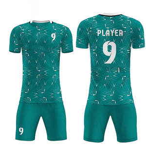Conjunto de Camiseta y Pantalones Cortos de Fútbol Personalizados con Cuello en V, de Secado Rápido y Transpirable, Unisex, Ropa Deportiva al por Mayor con Etiqueta Privada para Equipos - Product Image 6
