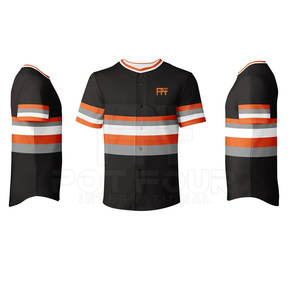 Jersey de béisbol de poliéster 100% con estampado de nombre personalizado al mejor precio, recién llegado, ropa deportiva con características transpirables - Product Image 5