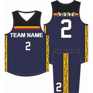 Premium meilleur personnalisable pas cher 100% Polyester réversible maillot de basket-ball respirant entraînement basket-ball uniforme ensemble pour hommes - Product Image 5