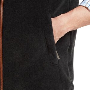 Gilet en polaire personnalisé pour l'extérieur avec logo, impression, broderie, veste sans manches pour l'hiver, fabricant OEM ODM - Product Image 3