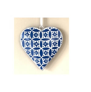Wholesale Modern Vintage Heart Shape Decor Custom Size Indoor Christmas Hanging for Home Other Festive Design - Product Image 5
