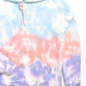 เสื้อฮู้ดย้อมผ้าเทอร์รี่ผ้าฝ้าย100% โอเวอร์ไซซ์สำหรับผู้ชายระบายอากาศและทนทานสามารถซักได้ตามต้องการ - Product Image 4