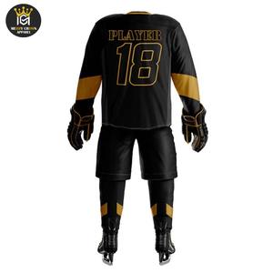 Fabrication en usine de maillots et de pantalons de hockey sur glace de qualité supérieure à prix de gros uniforme de hockey sur glace - Product Image 3