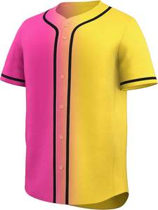 Nuevo estilo, camisetas de béisbol de poliéster 100%, ropa deportiva transpirable hecha a medida, conjunto de ropa de béisbol y softbol de poliéster transpirable - Product Image 3