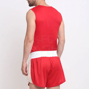 Ropa de Boxeo Lista para Competencia, para Luchadores de Artes Marciales, Cómoda, Duradera, Transpirable, de Poliéster/Nailon - Product Image 2