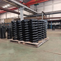 Machine de fabrication de ressorts à compression automatique contrôlée par PLC, robuste, grand diamètre