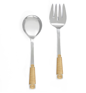 Stainless Steel Flatware Set <b>Copper</b> <b>Handle</b> Cutlery Handicrafts with High Quality Stainless Steel Spoon - Product Image 4