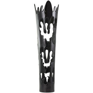 Portavelas de aluminio artístico hecho a mano de lujo, mesa sofisticada para el hogar y la boda, centro de mesa de Navidad, decoración - Product Image 2