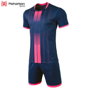 Maillots de football pour hommes adultes 2023, ensembles uniformes, manches courtes, coton/polyester, couleurs et motifs personnalisables - Product Image 3