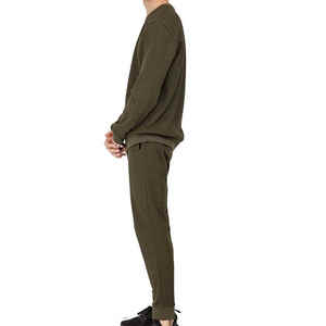 Los chándales estampados de peso pesado de Otoño de calidad superior para hombres más vendidos 100% algodón ecológico bajo MOQ al por mayor - Product Image 2