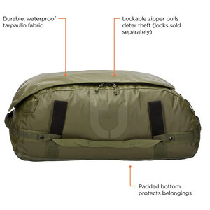 Bolsa de gimnasio de lujo unisex con gran capacidad, diseño personalizado, forro de nailon ligero, cierre de cremallera duradero, almacenamiento recién llegado - Product Image 4