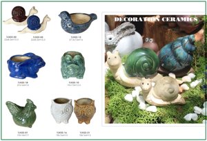 Vase en céramique bleue, fait main, finition mate, pot à fleurs décoratif, plante de table pour la maison, le bureau, cadeau - Product Image 4