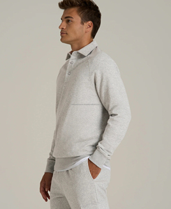 เสื้อเชิ้ตผู้ชายปักลาย 3 มิติ คอปกติดกระดุม ระบายอากาศได้ดี แขนยาว สไตล์ฮิปฮอป ผ้าเทอร์รี่เนื้อแน่น 100% ผ้าฝ้ายทอ - Product Image 3