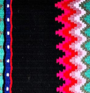 แผ่นรองอานม้าขนสัตว์นิวซีแลนด์หลากสีผ้าห่มสไตล์ตะวันตก - Product Image 3