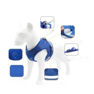Conjunto de Correa y Arnés Reflectantes con Estampado Animal para Perros, Correa Ajustable y Duradera de Malla de Nailon para Mascotas, de Vietnam - Product Image 3