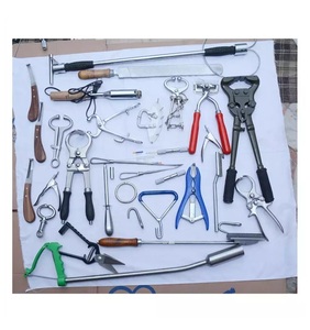 Instrument vétérinaire, tire-taupe, coupe-pénis, pince de castration, acier inoxydable, BEST CARE INTERNATIONAL - Product Image 1