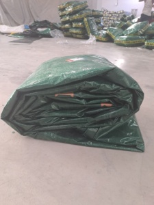 Lona de PE hecha en fábrica de calidad virgen utilizada para usos múltiples con color de tamaño personalizable y GSM - Product Image 5