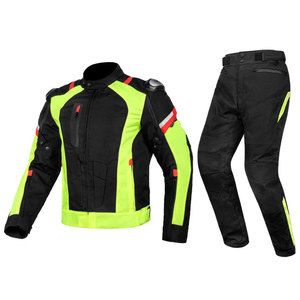 ชุดมอเตอร์ไซค์ผู้ชายขายดีที่สุด ตัดเย็บตามสั่ง ระบายอากาศได้ดี กันลม ชุดกีฬาหนังคุณภาพสูง - Product Image 3