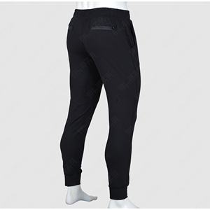 กางเกงวอร์มปี 2025 สีล้างแบบบล็อกสี ผ้าโพลีเอสเตอร์ผสมคอตตอน มีกระเป๋า กางเกงวอร์มผู้ชาย ทรงตรง ลายทางโค้ง - Product Image 3