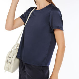 Camisetas personalizadas para mujer, venta al por mayor, camisetas informales para mujer, camisetas de manga corta con logotipo bordado personalizado para verano, camisetas para mujer - Product Image 3