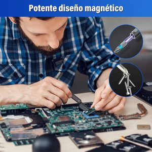 24-in-1 <b>Precision</b> <b>Screwdriver</b> Kit, Magnetic S2 Steel Bits, Portable Repair Tool <b>Set</b> for Phones, PCs, Glasses and Electronics - Product Image 3