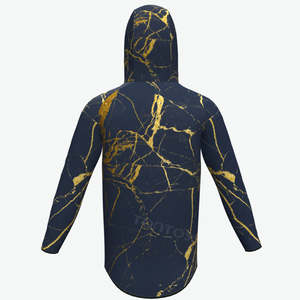 Hombres de peso pesado 100% algodón Streetwear Sudadera con capucha de alta calidad personalizada para el invierno - Product Image 2
