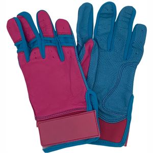Gants de Frappeur de Baseball Softball à Manchette Longue pour Adulte et Jeune Gants de Frappeur en Cuir de Haute Qualité - Product Image 1