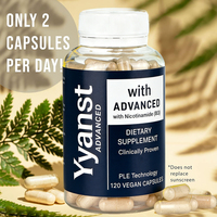 Capsules de Nicotinamide et Vitamine B3 de haute qualité et d'extrait de Polypodium Leucotomos améliorent l'état de la peau et offrent un soutien antioxydant.