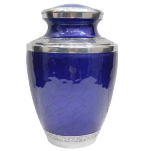 New Design Aluminium Adult Cremation Urns With Purple Color <b>Enamel</b> Finished <b>Metal</b> Funeral Urns <b>For</b> Human Ashes . - Product Image 6