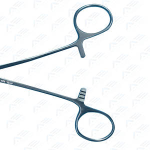 ชุดเครื่องมือคีมหนีบหลอดเลือดแบบโค้ง คีมหนีบหลอดเลือดแดง เครื่องมือแพทย์ คีมผ่าตัดสแตนเลสแบบเคลลี่ ใช้แรงมือ - Product Image 6