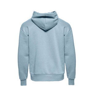 Casual Cotton Essentials Sudadera con capucha Pullover Manga larga Sudaderas con capucha para hombre con bolsillos Sudadera con capucha - Product Image 5