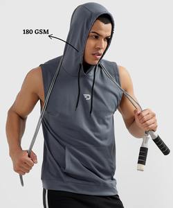 Camiseta sin mangas Stringer para hombre - Lycra Dotknit importada (180 GSM) - Camiseta de tirantes para correr, fitness y gimnasio - Product Image 1