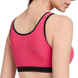Sujetador Deportivo para Mujer, Ligero, Ecológico, Sin Costuras, con Soporte Alto, para Gimnasio, Yoga, Running, Fitness, con Relleno y Tirantes Ajustables - Product Image 2