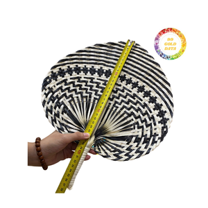 Ventilador de mano de bambú elegante para eventos y uso diario al por mayor a granel - Product Image 6