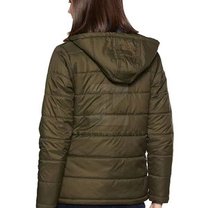 Fabrication professionnelle de vestes d'hiver matelassées pour femmes, respirantes, écologiques, en polyester/nylon, design personnalisé, coupe-vent, haute qualité - Product Image 2