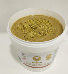 Pistaches Toquees Crème de pistache artisanale française de haute qualité avec morceaux 1KG Naturelle Sans huile de palme Sans additifs - Product Image 2
