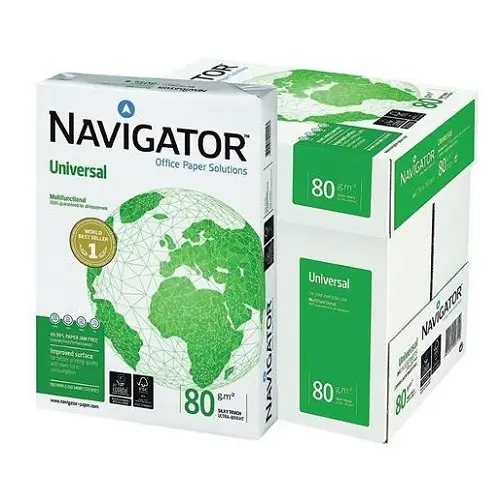 Papel A4/Papel Cópia 80gsm/Papel Universal Navigator