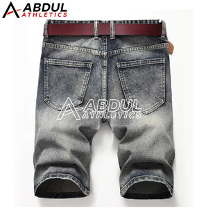 Shorts de Mezclilla Hechos a Medida de Nuevo Estilo, Shorts de Mezclilla de Color Personalizado en Venta, Hechos en Pakistán - Product Image 2