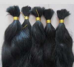 EXTENSION DE CHEVEUX HUMAINS EN VRAC TIRÉ UNIQUEMENT - Product Image 4