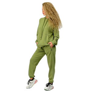 Alta calidad al por mayor de alta calidad chándal de las mujeres ropa deportiva chándal conjunto de las mujeres jogging chándal - Product Image 6