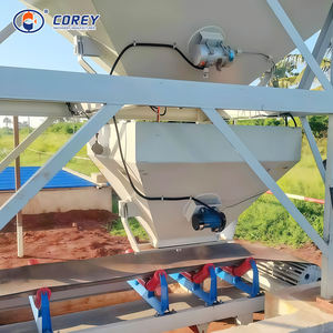 Planta Mezcladora de Concreto Fija de Doble Eje con Cinta Transportadora, Planta Dosificadora de Concreto Estacionaria de 90m³/h - Product Image 4