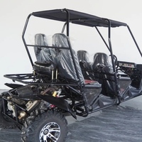 Go-Kart Eléctrico de Carga Rápida de 4 Tiempos con Velocidad Máxima de 75 km/h para Entretenimiento en Interiores/Exteriores y Derrapes
