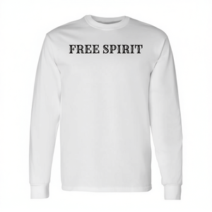 Camiseta de Manga Larga Free Spirit Good Vibes for Freedom - Ropa Promocional - Product Image 2