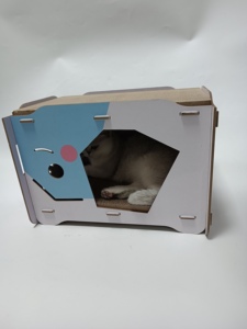 Thicker <strong>Cat</strong> Scratcher House Cardboard Board for <strong>Cat</strong> Corrugated <strong>Scratching</strong> <strong>Post</strong> - Product Image 3