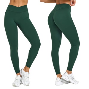 Leggings de yoga pour femme effet seconde peau, taille haute, longueur complète, à carreaux, sans couture avant, ultra doux, séchage rapide, pour la gym et l'entraînement - Product Image 1