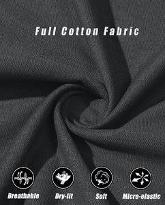 Camiseta de Manga Corta para Mujer, Diseño Moderno, 100% Algodón, Color Gris Oscuro, Cuello en V, Corte Regular, con el Mejor Precio de Fábrica de Bangladesh - Product Image 5
