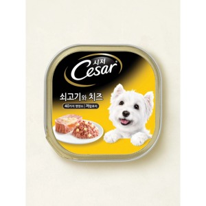 Boeuf César et fromage 100 g Aliments pour animaux de compagnie de qualité supérieure Friandise aromatisée au boeuf et au fromage Vente en gros à portion unique Prêt à expédier - Product Image 2