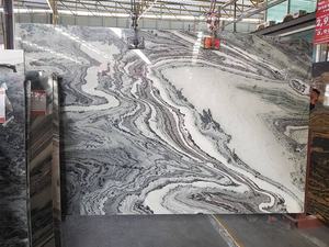 El MEJOR PRECIO DE LA India en losas de mármol negro de mercurio Premium para encimeras y azulejos de villas modernas elegantes Acabado de superficie pulida - Product Image 3