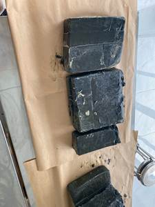 Jabón de carbón de bambú activado con tamaño personalizado peso 200 gramos cada uno Jabón de baño de carbón de bambú ÁNGULO - Product Image 5