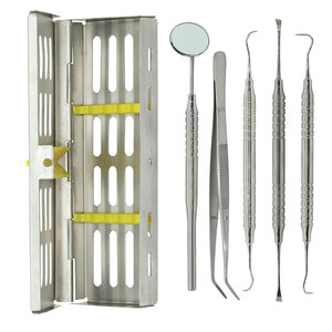 Ensemble d'instruments chirurgicaux dentaires professionnels Source d'alimentation manuelle Conceptions les plus tendances avec un taux raisonnable Vente chaude - Product Image 1